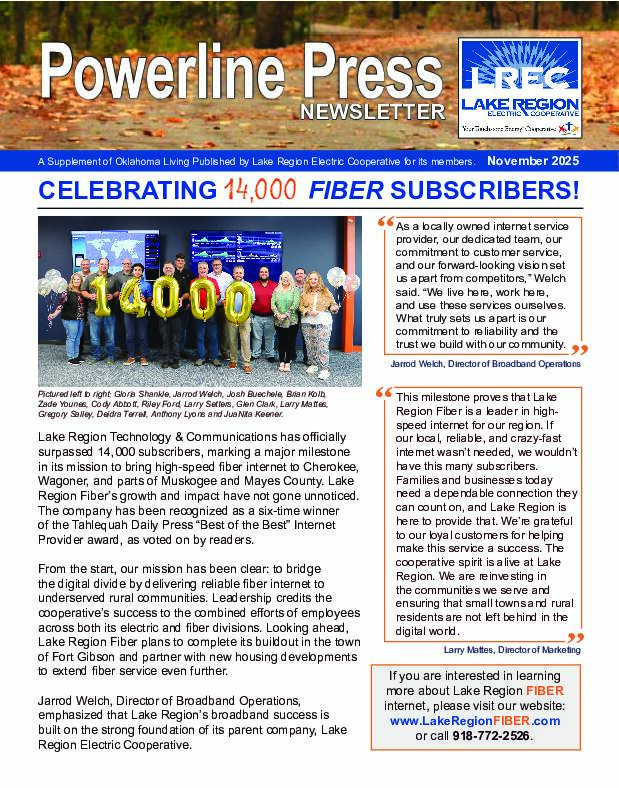 cover of November 2025 issue